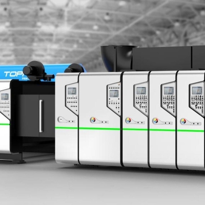 Custom Color 300Sheet/Min Flexo Printer Slotter machine With Feed System 850x1950 Cutting
