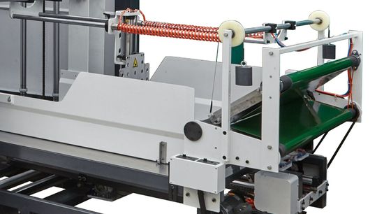 6KW 1450S Flute Laminator Machine Automatic Flip Flop Machine