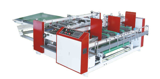 90m/min Semi automatic Folder Gluer Two Pieces Joint Gluer 380V