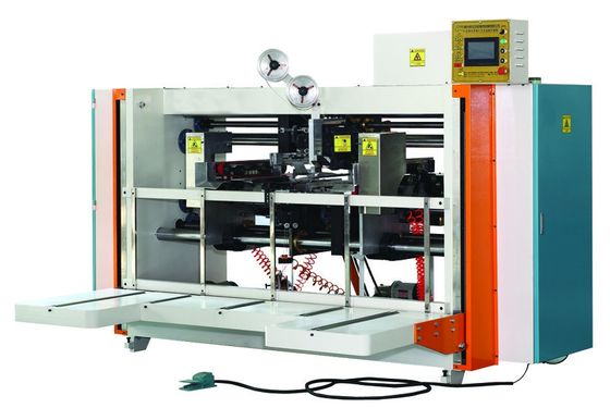 3000kg Semi Automatic Box Stitching Machine 3800mm Twin Head Semi Auto Stitcher