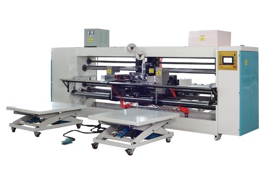 Two Pieces Joint Stitcher Semi Automatic Stitching Machine For Corrugated Boxes