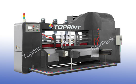 Automatic Flexo Printing Slotting Machine 350 Sheets/Min Fully Computerized Control
