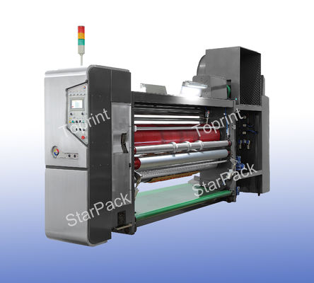 Automatic Flexo Printing Slotting Machine 350 Sheets/Min Fully Computerized Control