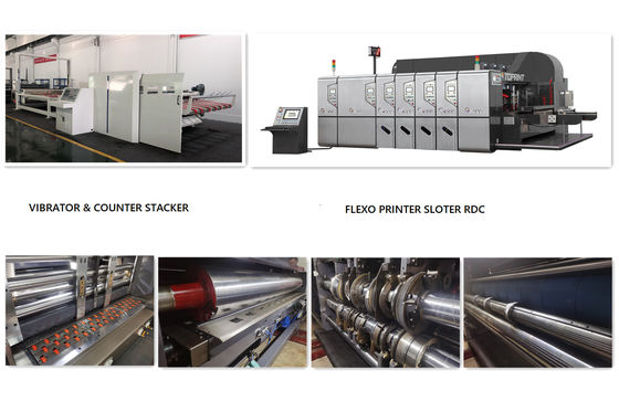 0920 Corrugated Box Die Cutting Machine / Carton Printing Slotting Machine